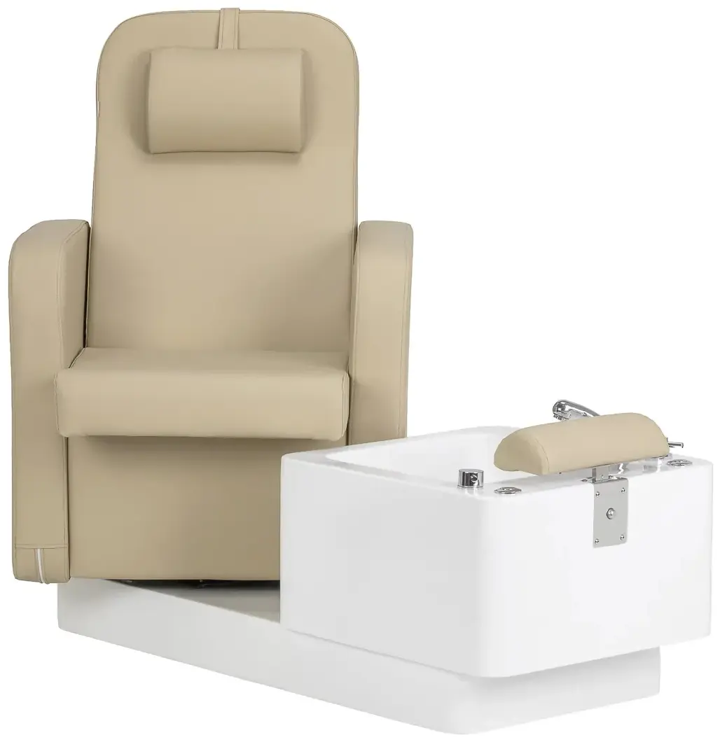 Fotoliu pentru pedichiura Sillon Elysia 155538 (Beige/White) - 3