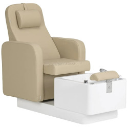 Fotoliu pentru pedichiura Sillon Elysia 155538 (Beige/White)