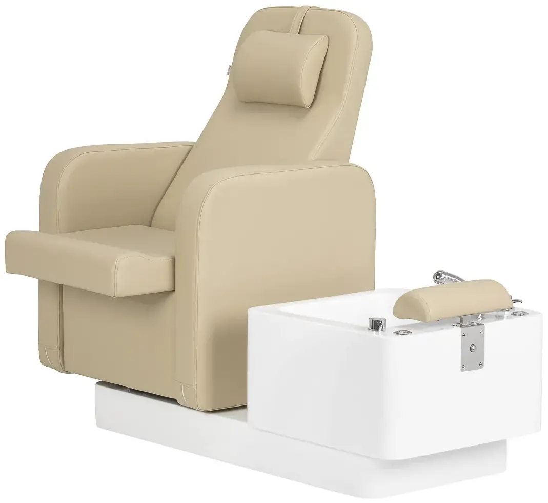 Fotoliu pentru pedichiura Sillon Elysia 155538 (Beige/White) - 4