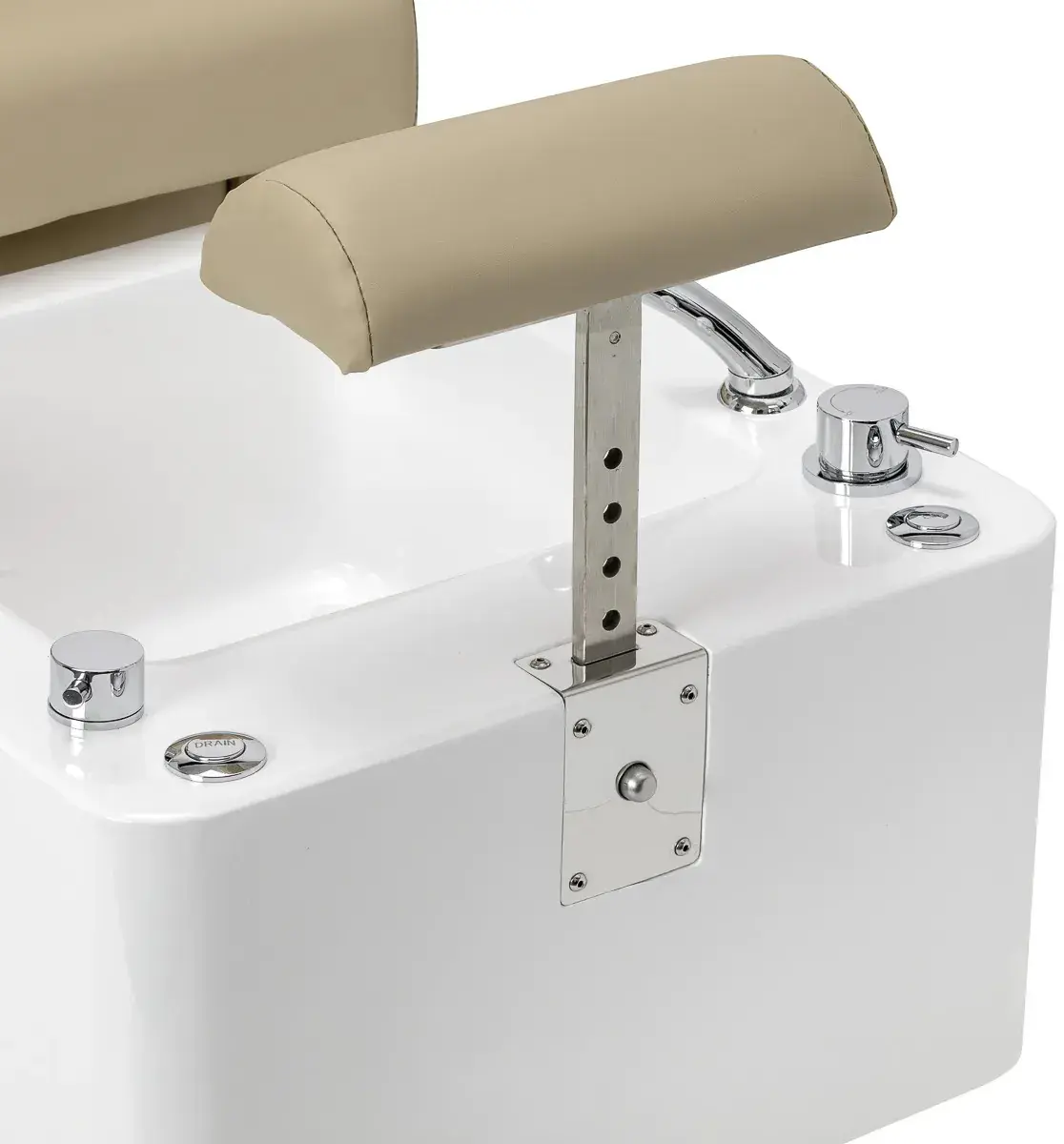 Fotoliu pentru pedichiura Sillon Elysia 155538 (Beige/White) - 9