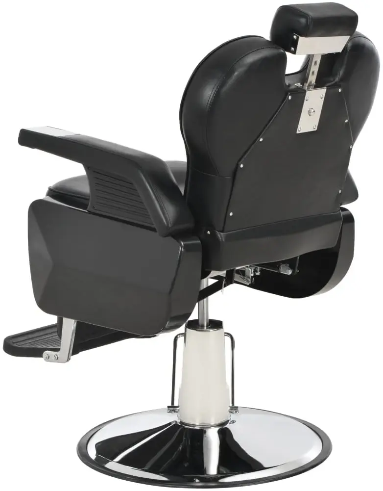 Fotoliu de coafor VidaXL 110166 (Black) - 5