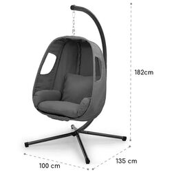 Кресло-кокон Blumfeldt Bella Donna (Grey) Thumb