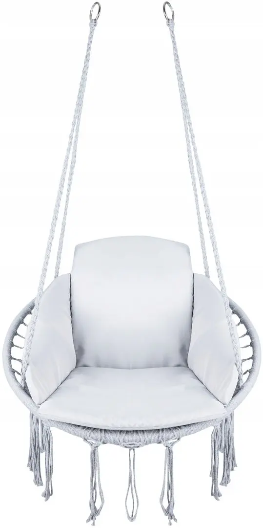 Кресло подвесное Carruzzo HK1P (Light Gray) - 3