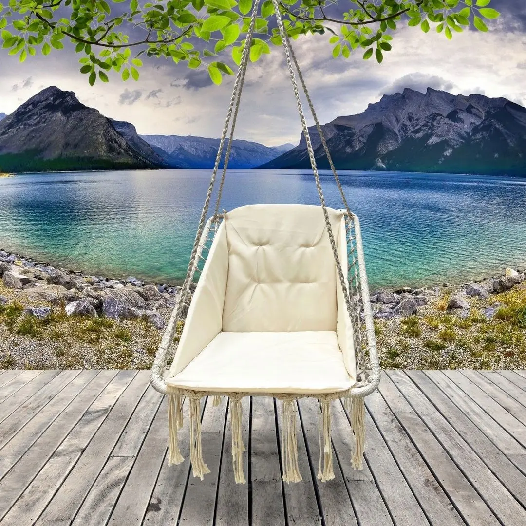 Fotoliu suspendat Carruzzo HK3P (Beige)