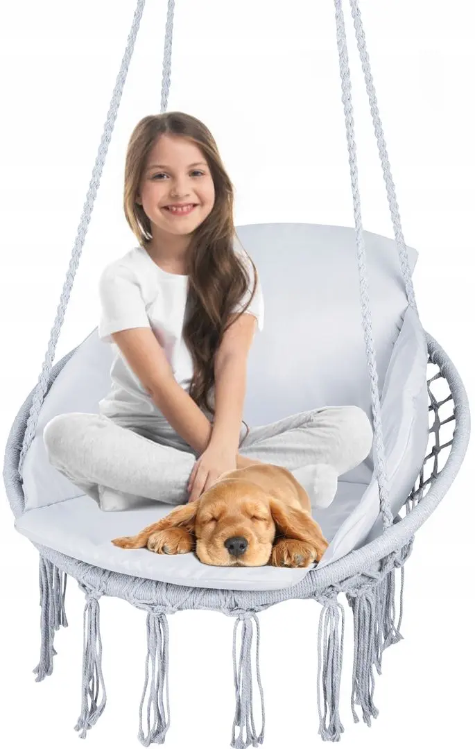 Кресло подвесное Carruzzo L70B6P (White) - 3