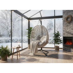 Fotoliu-cocon Chomik Drim 0715 (Light Grey)