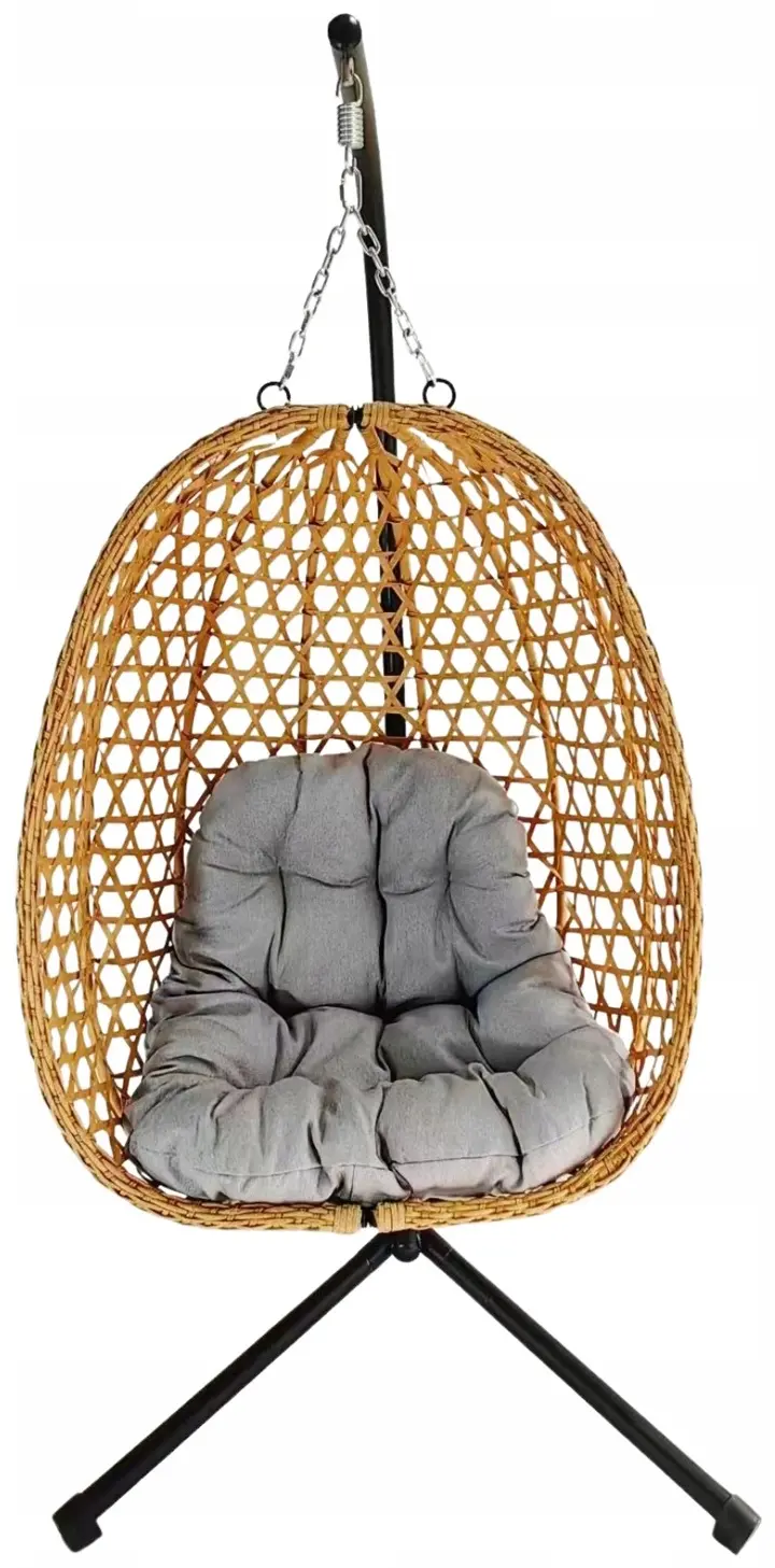 Кресло-кокон Chomik Faron 0722 (Natural/Grey) - 2
