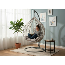 Fotoliu-cocon Chomik FAT1012 (Gray Light/Gray) Thumb