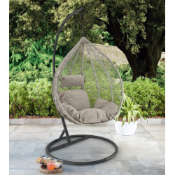 Кресло-кокон Chomik FAT1012 (Gray Light/Gray)