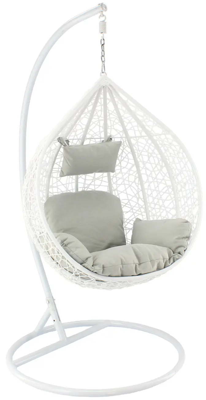 Fotoliu-cocon Chomik FAT1029 (White/Gray) - 3