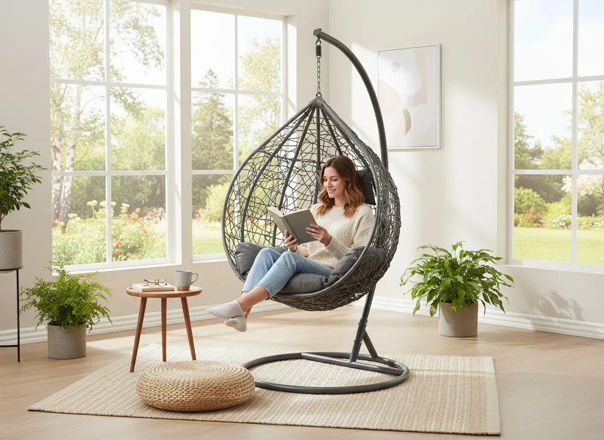 Fotoliu-cocon Chomik FAT1036 (Gray Dark) - 3