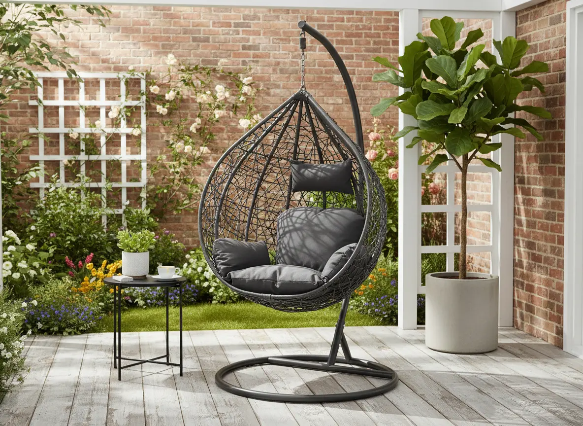 Fotoliu-cocon Chomik FAT1036 (Gray Dark)