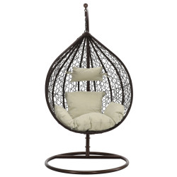 Fotoliu-cocon Chomik FAT1050 (Brown/Beige) Thumb