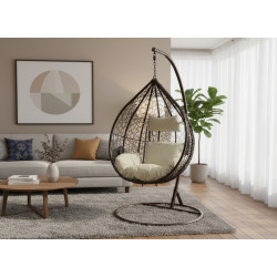 Fotoliu-cocon Chomik FAT1050 (Brown/Beige)