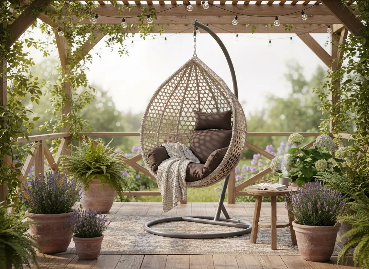 Fotoliu-cocon Chomik FAT4811 (Dark Gray/Light Gray)