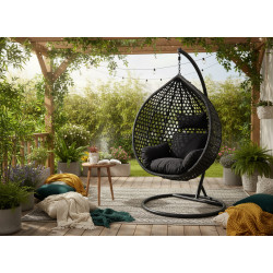 Fotoliu-cocon Chomik FAT4828 (Black)