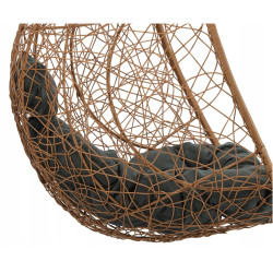 Fotoliu-cocon Chomik FAT6437 (Natural/Black) Thumb