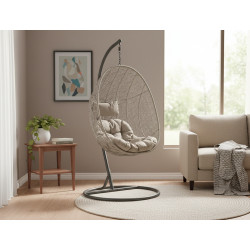 Кресло-кокон Chomik FAT6444 (Gray Dark/Gray Light)