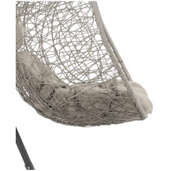 Fotoliu-cocon Chomik FAT6444 (Gray Dark/Gray Light) Thumb