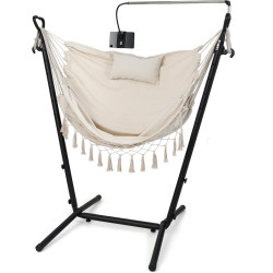 Кресло подвесное Costway NP10958BE (Beige) Thumb