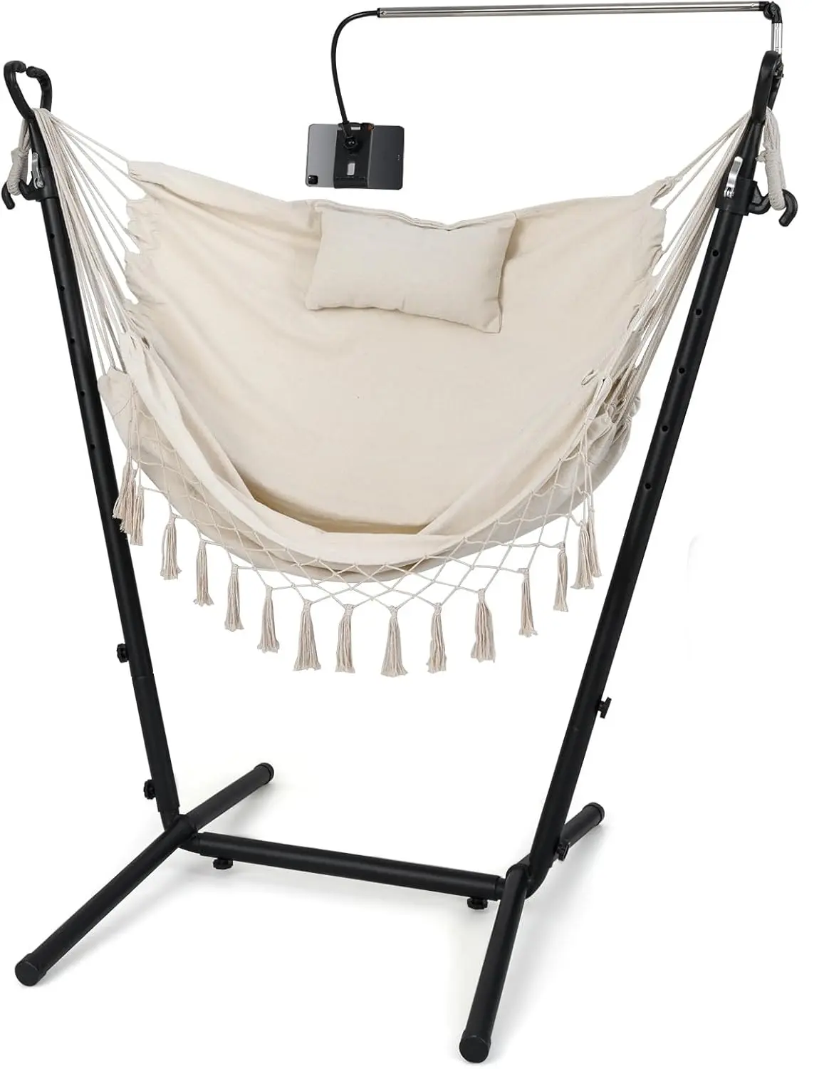 Кресло подвесное Costway NP10958BE (Beige) - 4