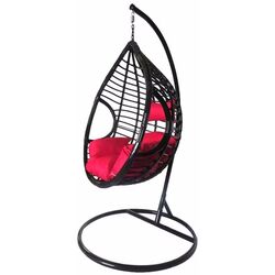 Fotoliu-cocon DeHome L24 (Black/Red) Thumb