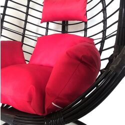 Fotoliu-cocon DeHome L24 (Black/Red) Thumb