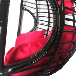 Fotoliu-cocon DeHome L24 (Black/Red) Thumb