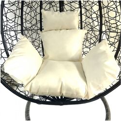 Fotoliu-cocon DeHome L70 (Black/Beige) Thumb