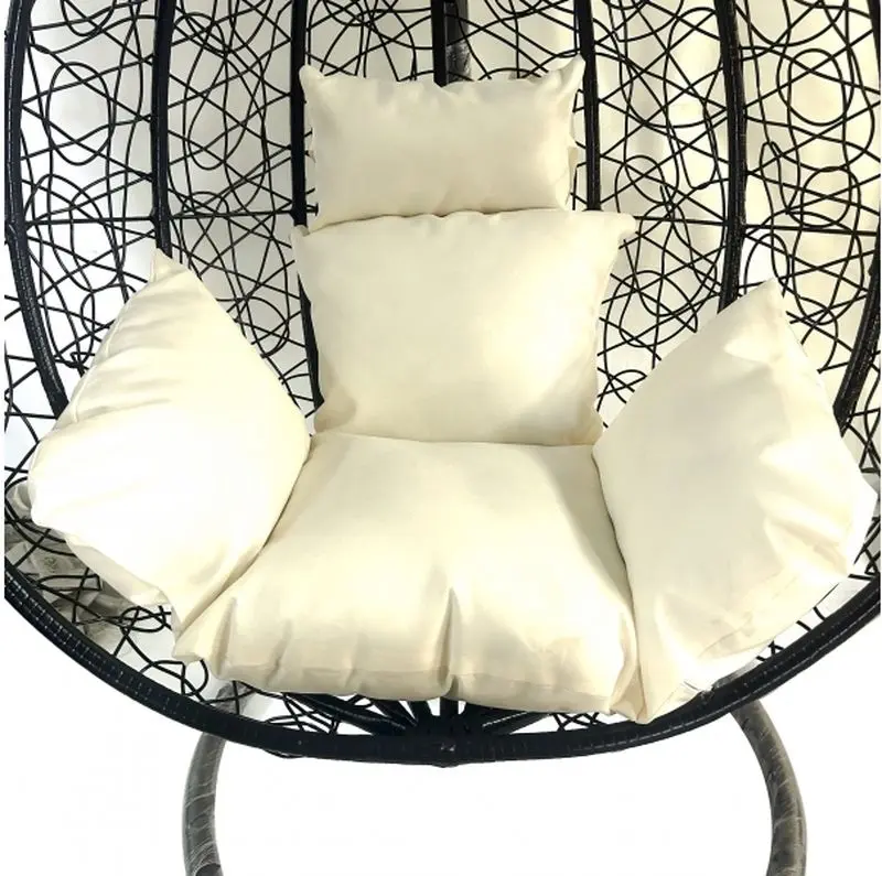 Fotoliu-cocon DeHome L70 (Black/Beige)