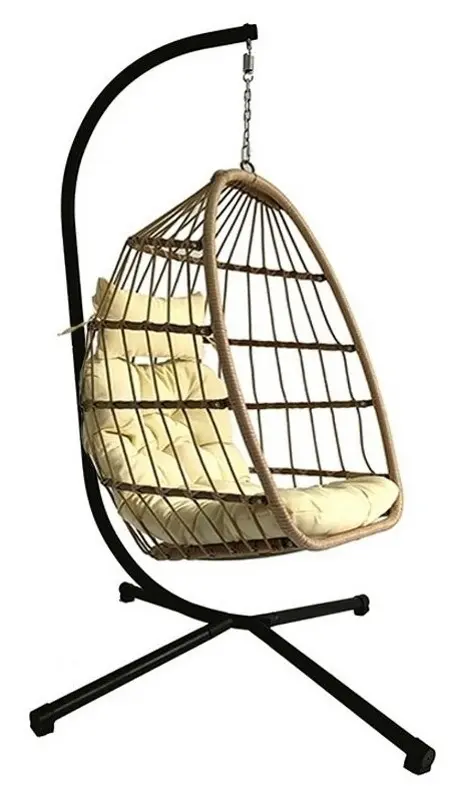 Fotoliu-cocon DeHome Luna 190 (Beige)