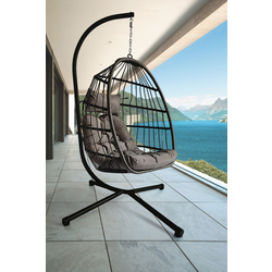 Fotoliu-cocon DeHome Luna 190 (Grey)