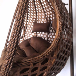 Fotoliu-cocon DeHome Luna 600 (Brown) Thumb