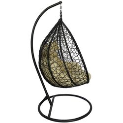 Кресло подвесное DeHome Joy 300 (Black/Beige) Thumb