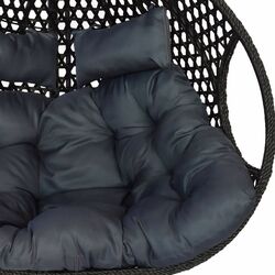 Кресло подвесное DeHome Joy 400 (Black/Grey) Thumb