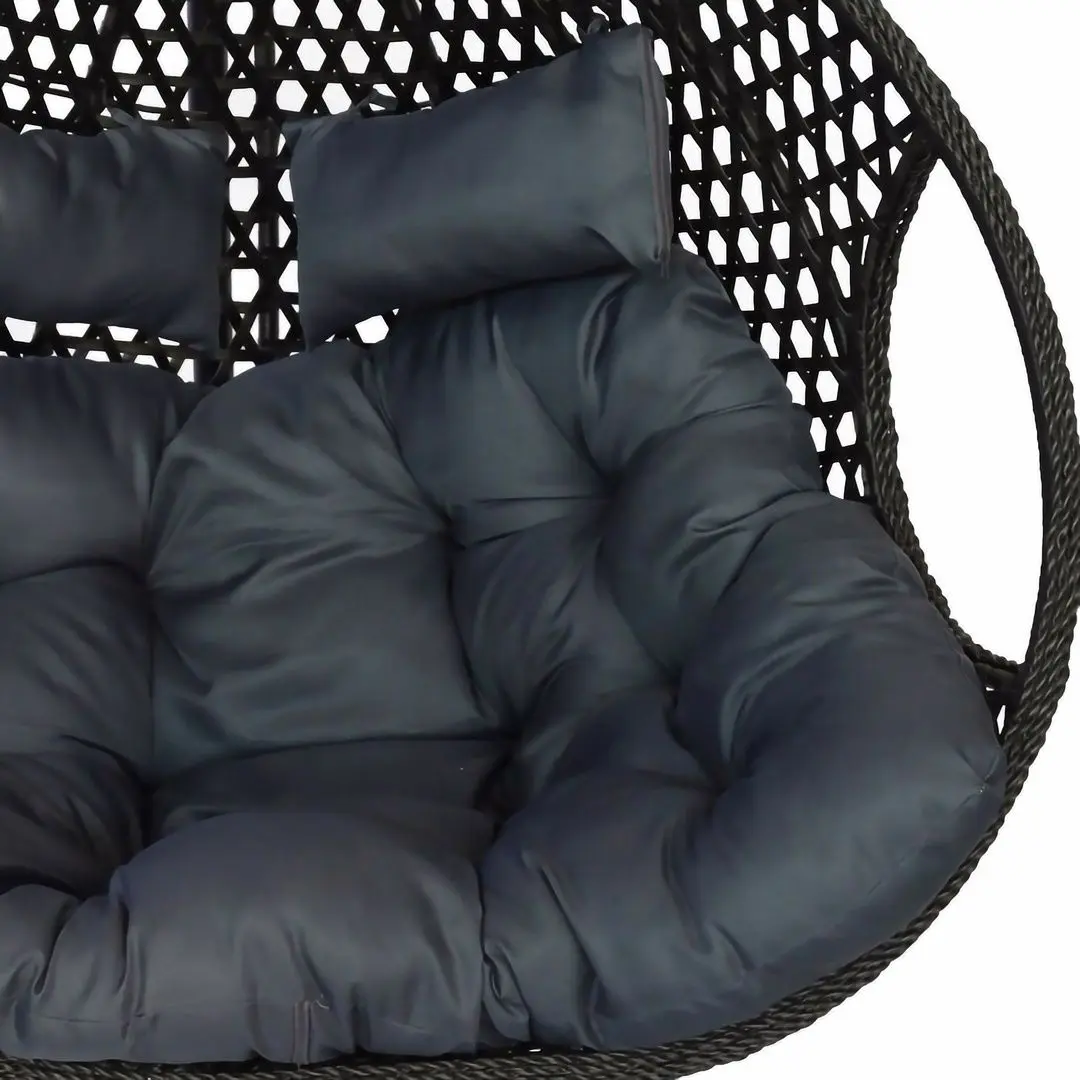 Кресло подвесное DeHome Joy 400 (Black/Grey)