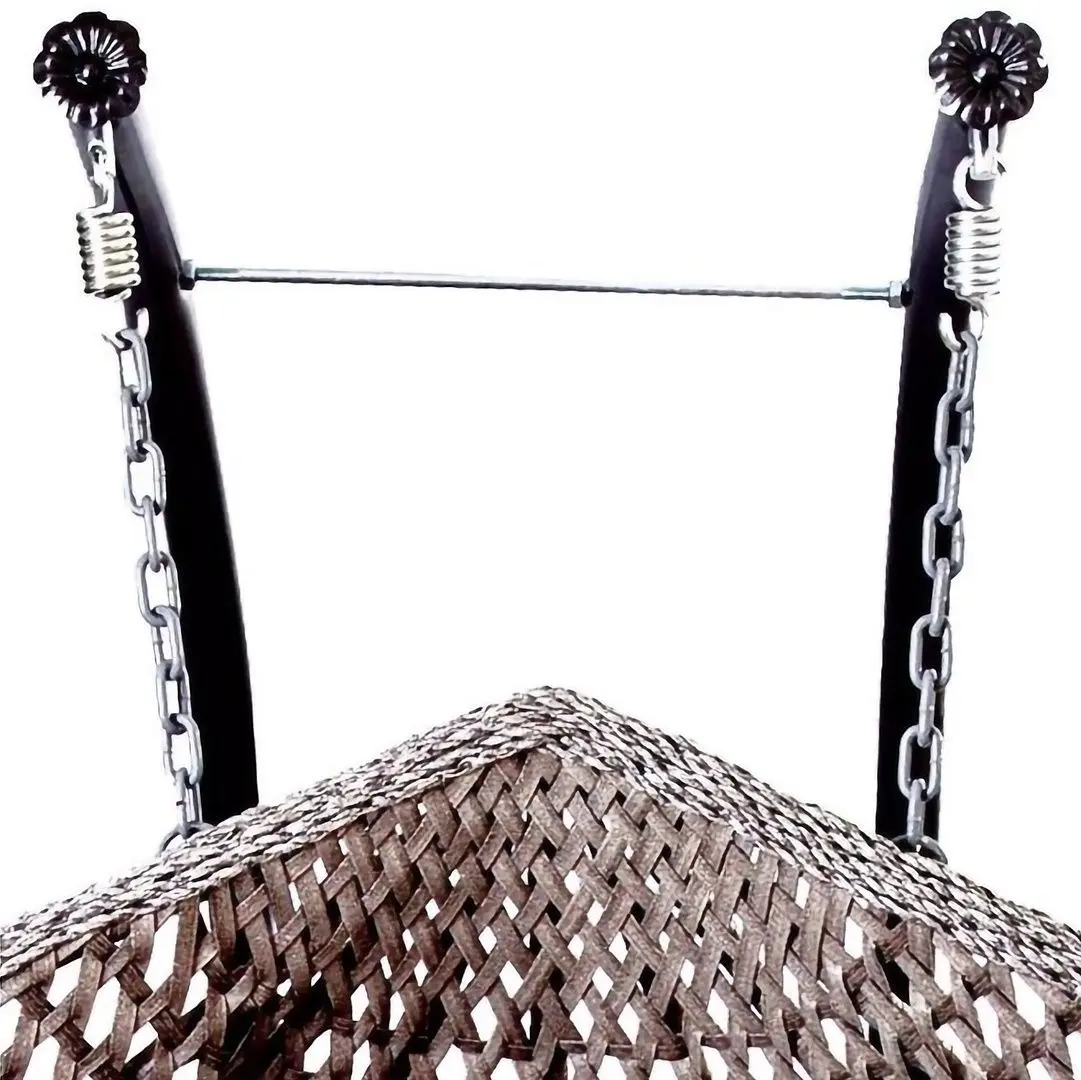 Кресло подвесное DeHome T800 (Beige/Purple) - 4