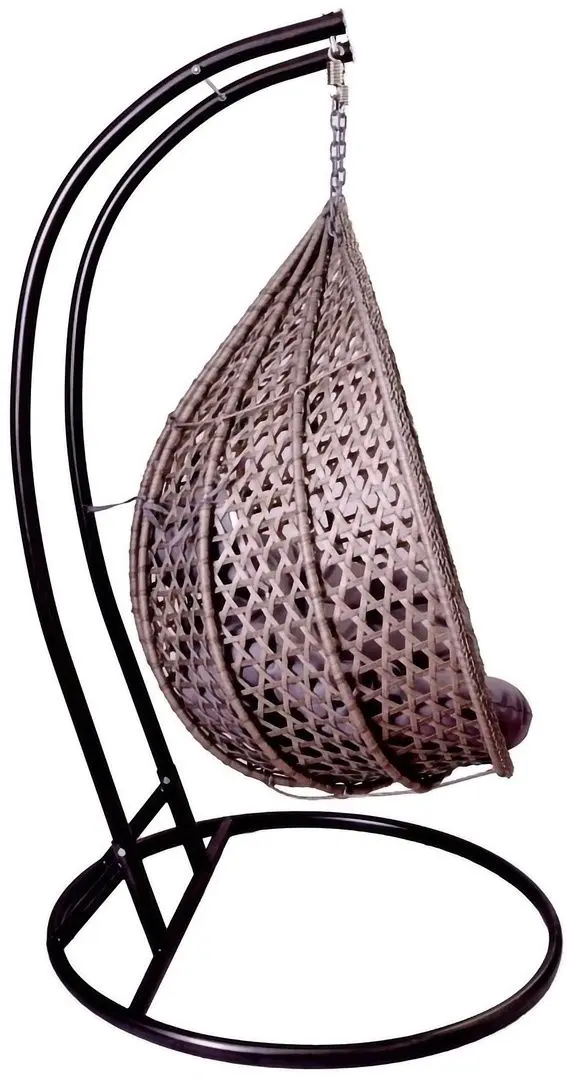 Кресло подвесное DeHome T800 (Beige/Purple) - 5
