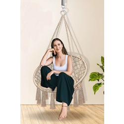 Кресло подвесное Ekspand 58814 80cm (Beige) Thumb