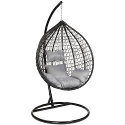 Fotoliu-cocon Funfit 4891 (Black) Thumb