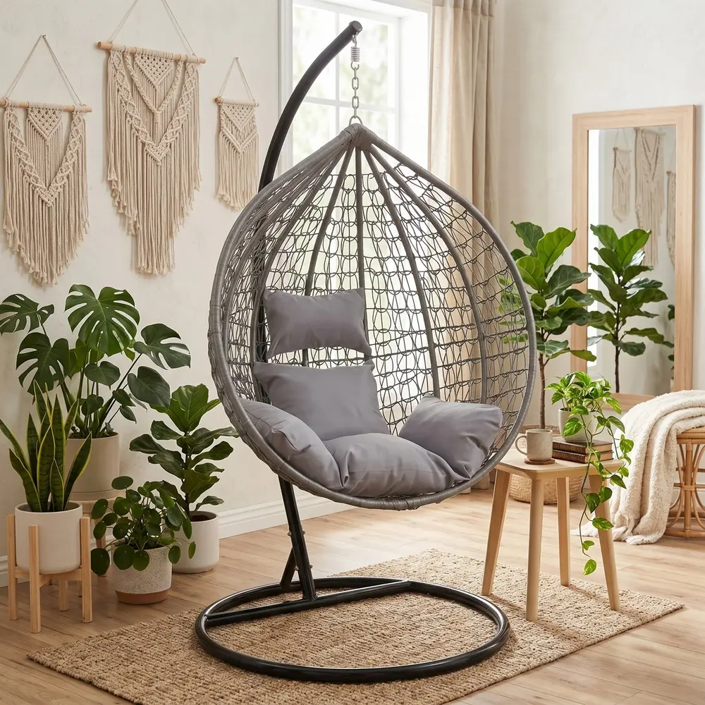 Fotoliu-cocon Funfit 4892 (Gray)