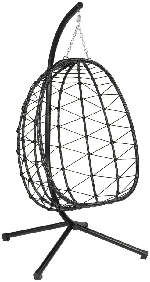 Fotoliu-cocon FunFit Garden 4893 (Black/Grey) - 7