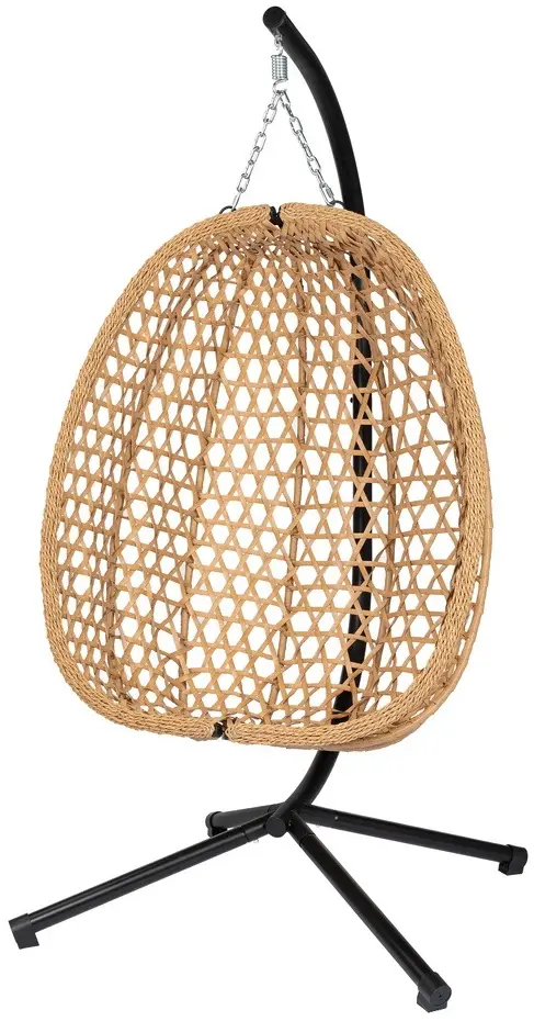 Fotoliu-cocon FunFit Garden 4895 (Black/Natural/Beige) - 3