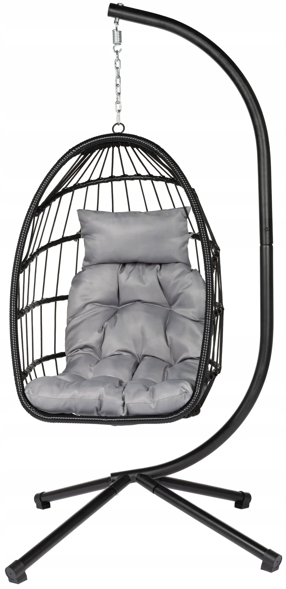 Fotoliu-cocon FunFit Garden 4896 (Black/Grey) - 4