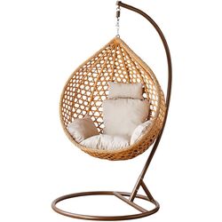 Кресло-кокон GardenLine FAT0179 S (Brown/Brown Light/Beige) Thumb