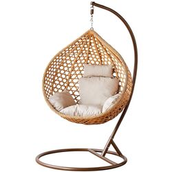 Fotoliu-cocon GardenLine FAT0193 XL (Brown/Brown Light/Beige) Thumb