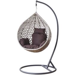 Кресло-кокон GardenLine FAT0209 S (Dark Grey/Grey) Thumb