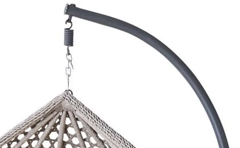 Кресло-кокон GardenLine FAT0216 L (Dark Grey/Grey) - 4