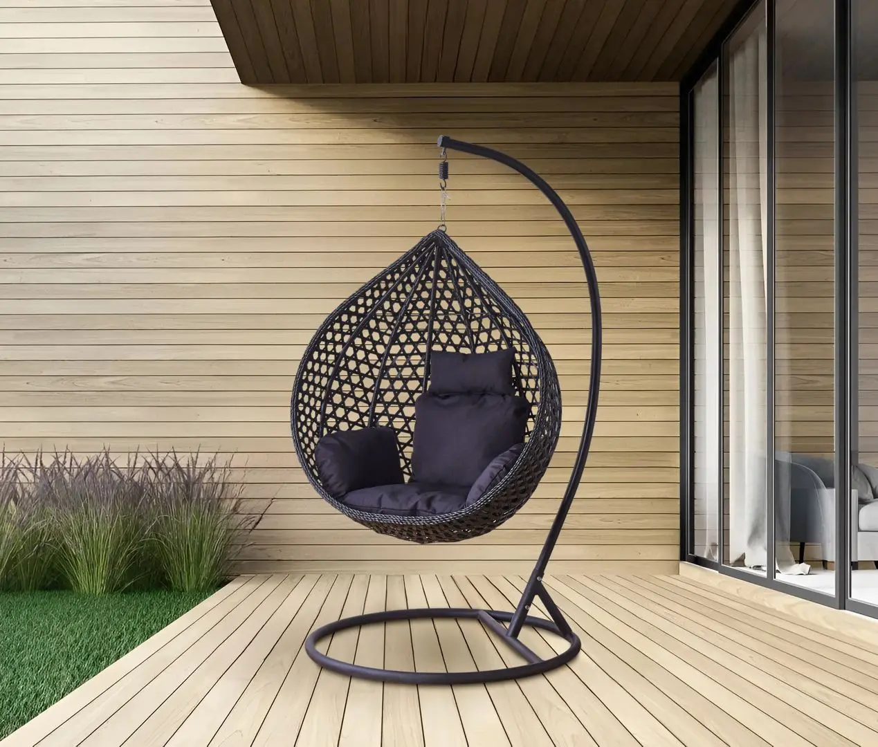 Кресло-кокон GardenLine FAT0230 S (Black)