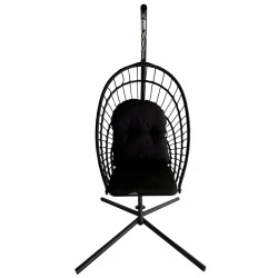 Кресло-кокон GardenLine FAT0916 (Black) Thumb